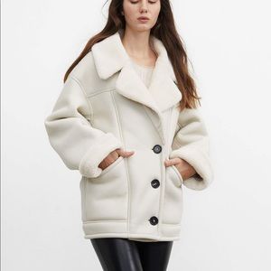 Cozy Ivory Oversized Coat